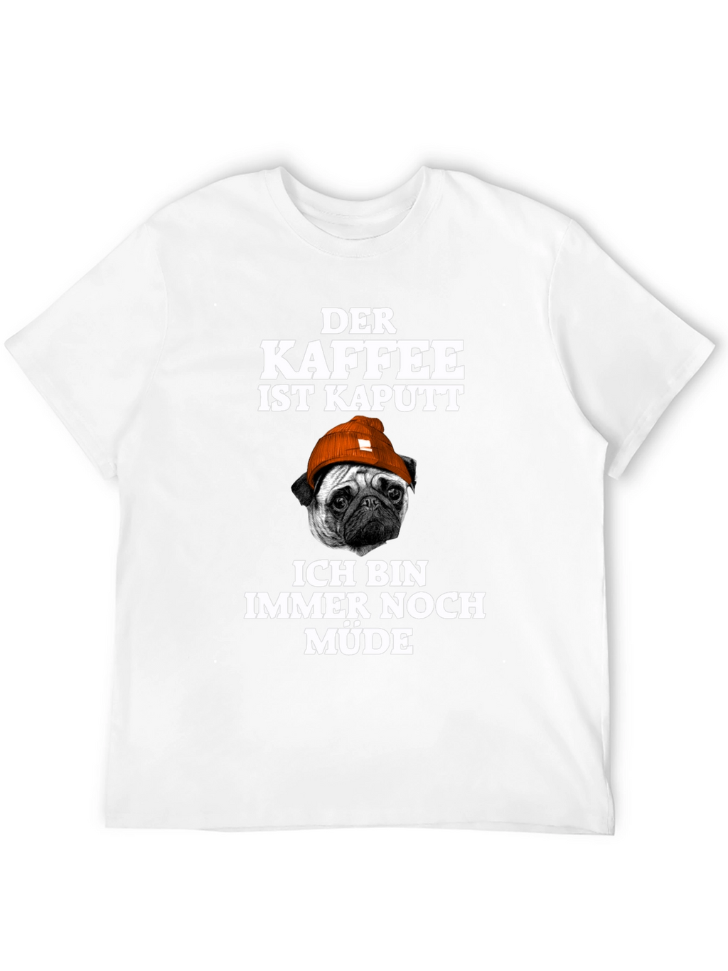 Camiseta Hombre Der Kaffee Ist Kaputt