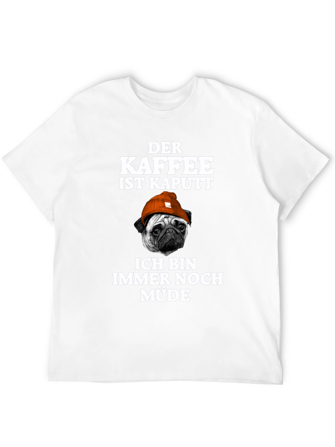 Camiseta Hombre Der Kaffee Ist Kaputt