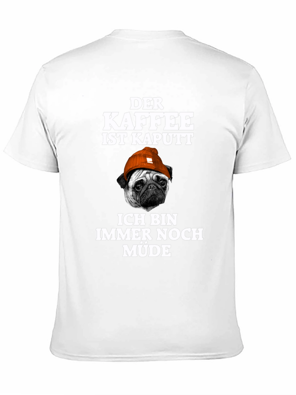 Camiseta Hombre Der Kaffee Ist Kaputt