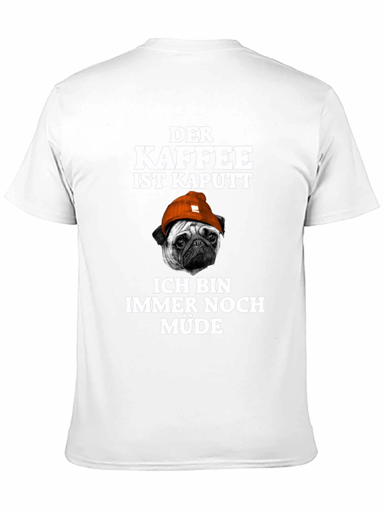 Camiseta Hombre Der Kaffee Ist Kaputt