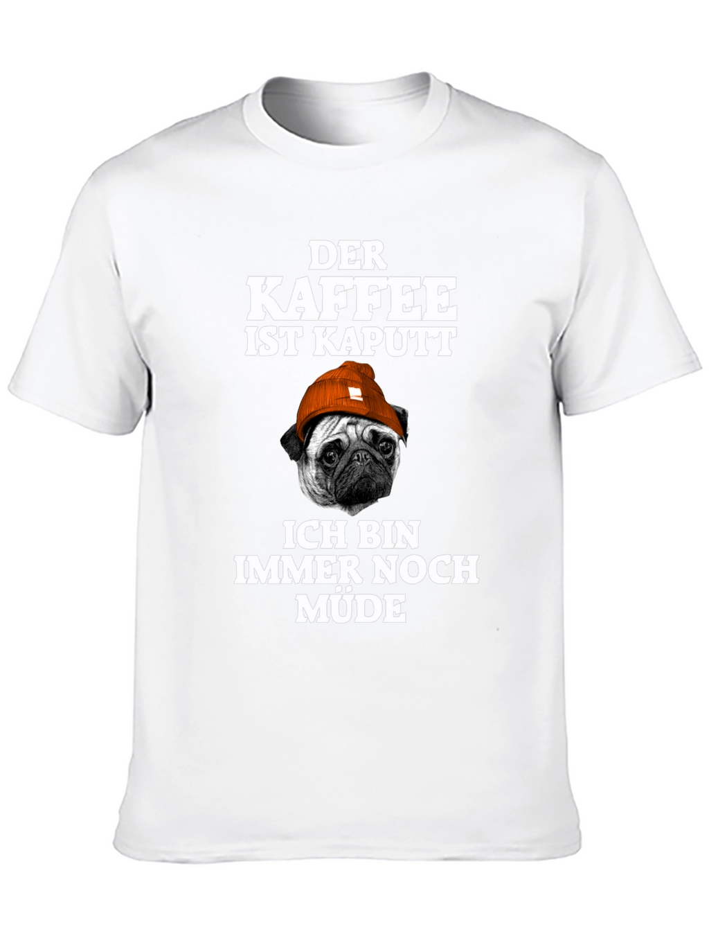 Camiseta Hombre Der Kaffee Ist Kaputt