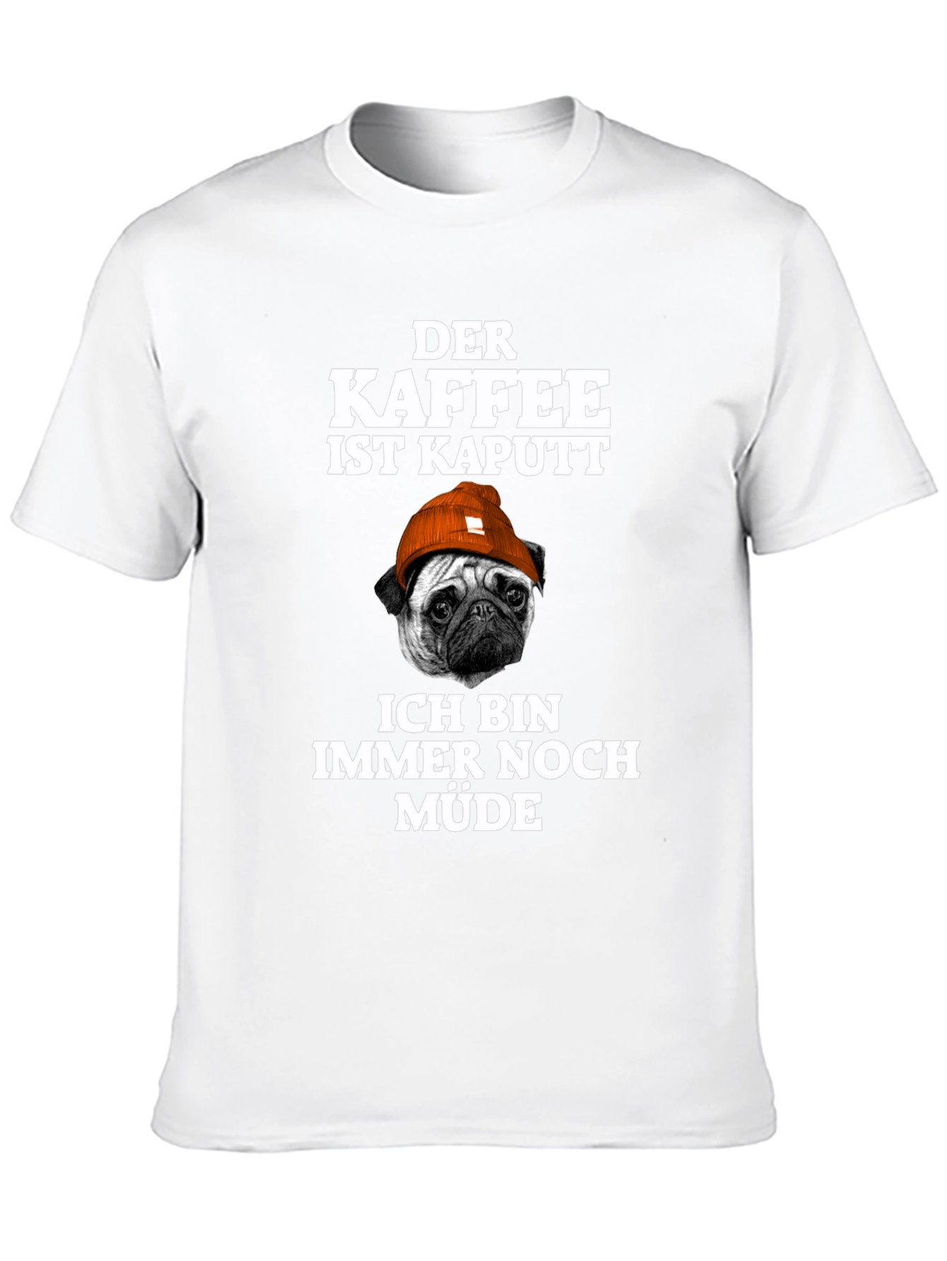 Camiseta Hombre Der Kaffee Ist Kaputt