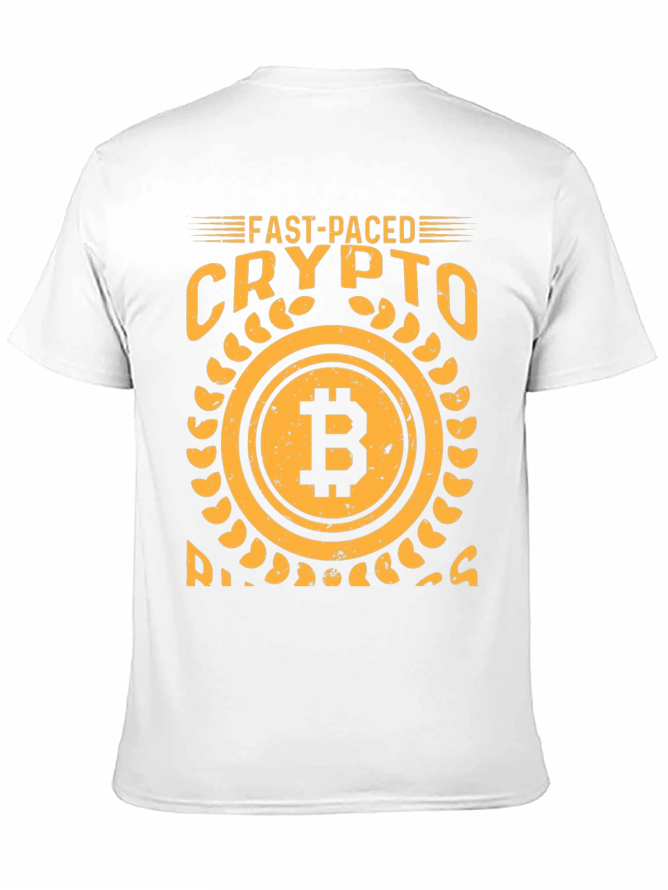 Camiseta Bitcoin Fast-Paced Crypto
