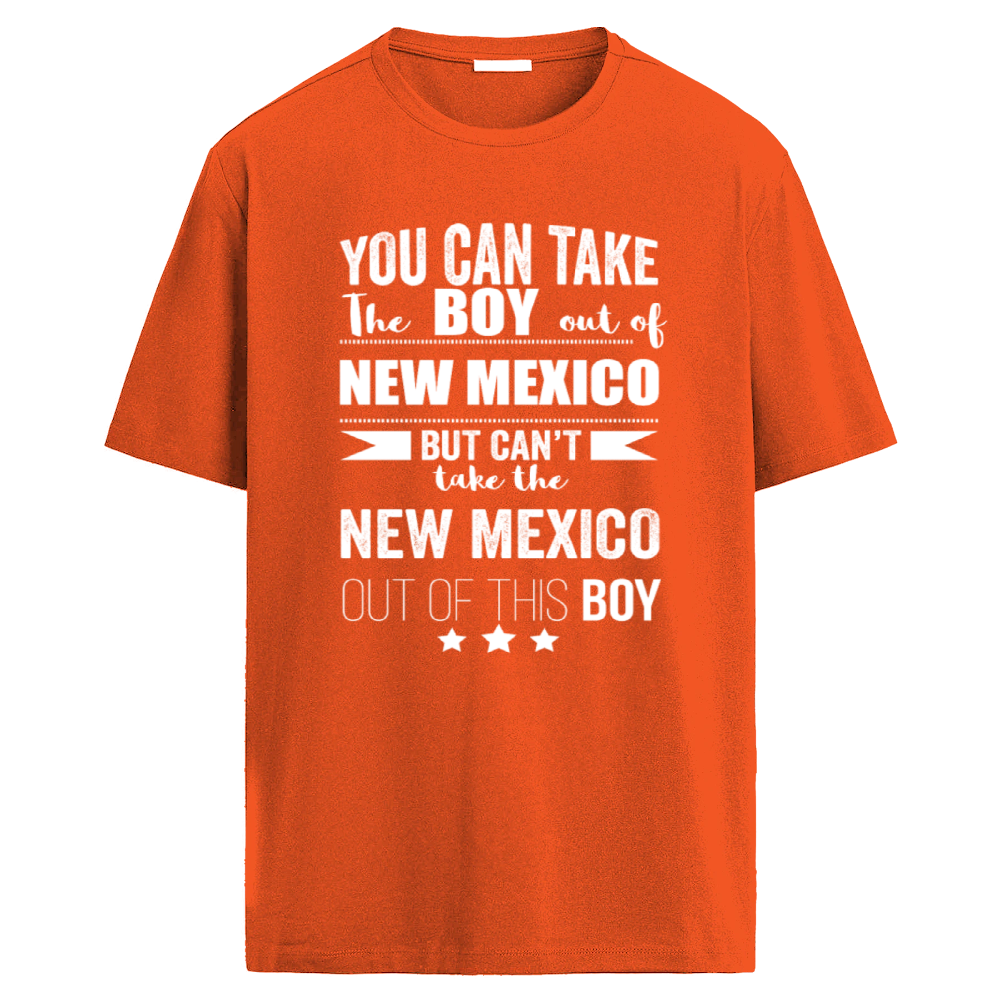 Camiseta con la Frase "No Puedes Sacar a Nuevo México de Mí" - 100% Algodón, Estilo Vintage