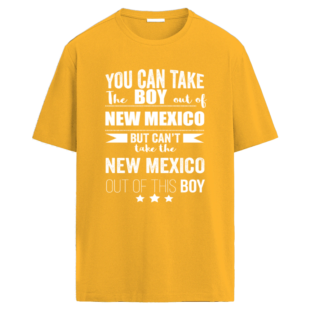 Camiseta con la Frase "No Puedes Sacar a Nuevo México de Mí" - 100% Algodón, Estilo Vintage