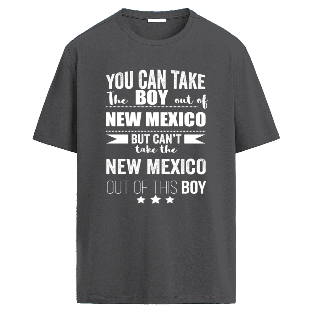 Camiseta con la Frase "No Puedes Sacar a Nuevo México de Mí" - 100% Algodón, Estilo Vintage