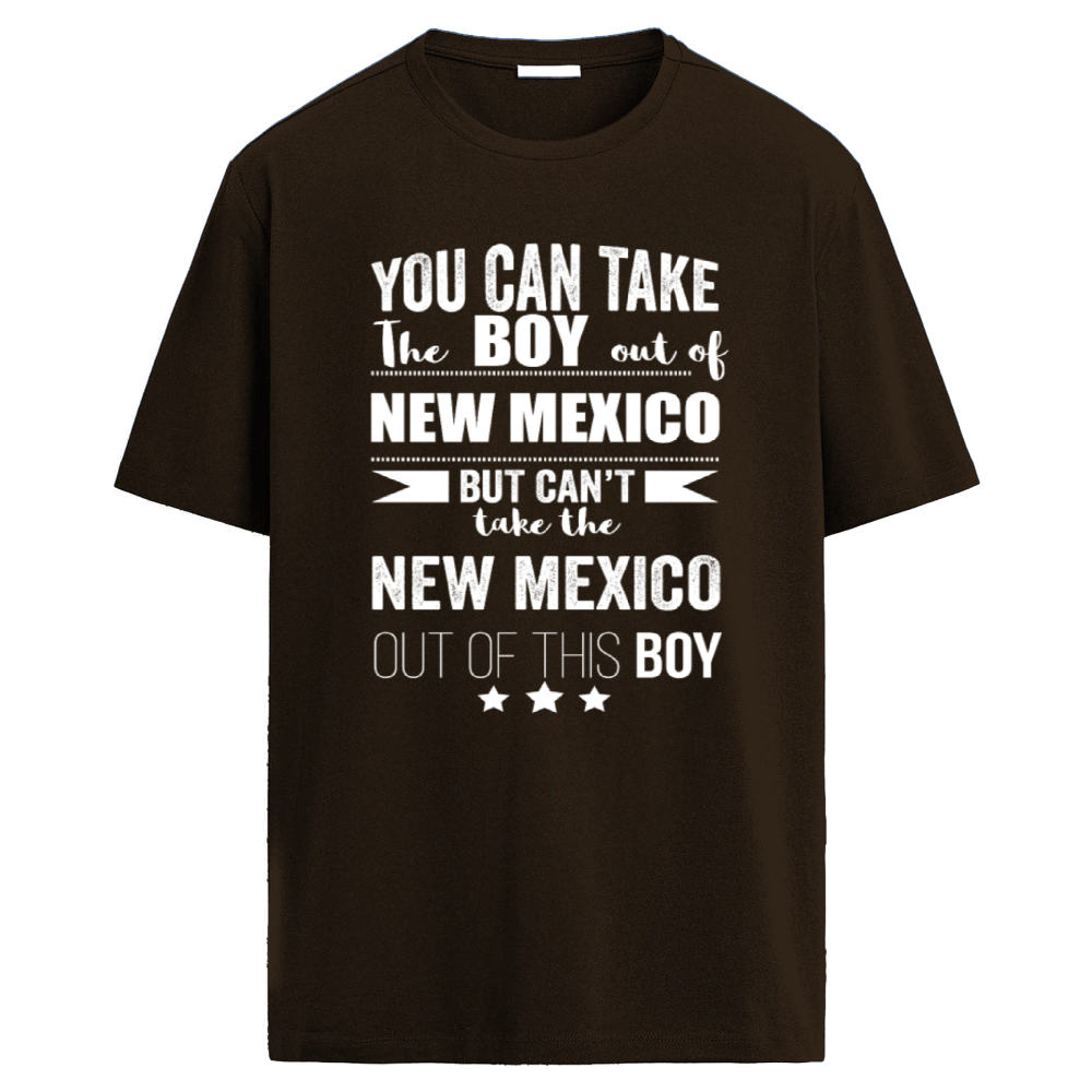 Camiseta con la Frase "No Puedes Sacar a Nuevo México de Mí" - 100% Algodón, Estilo Vintage