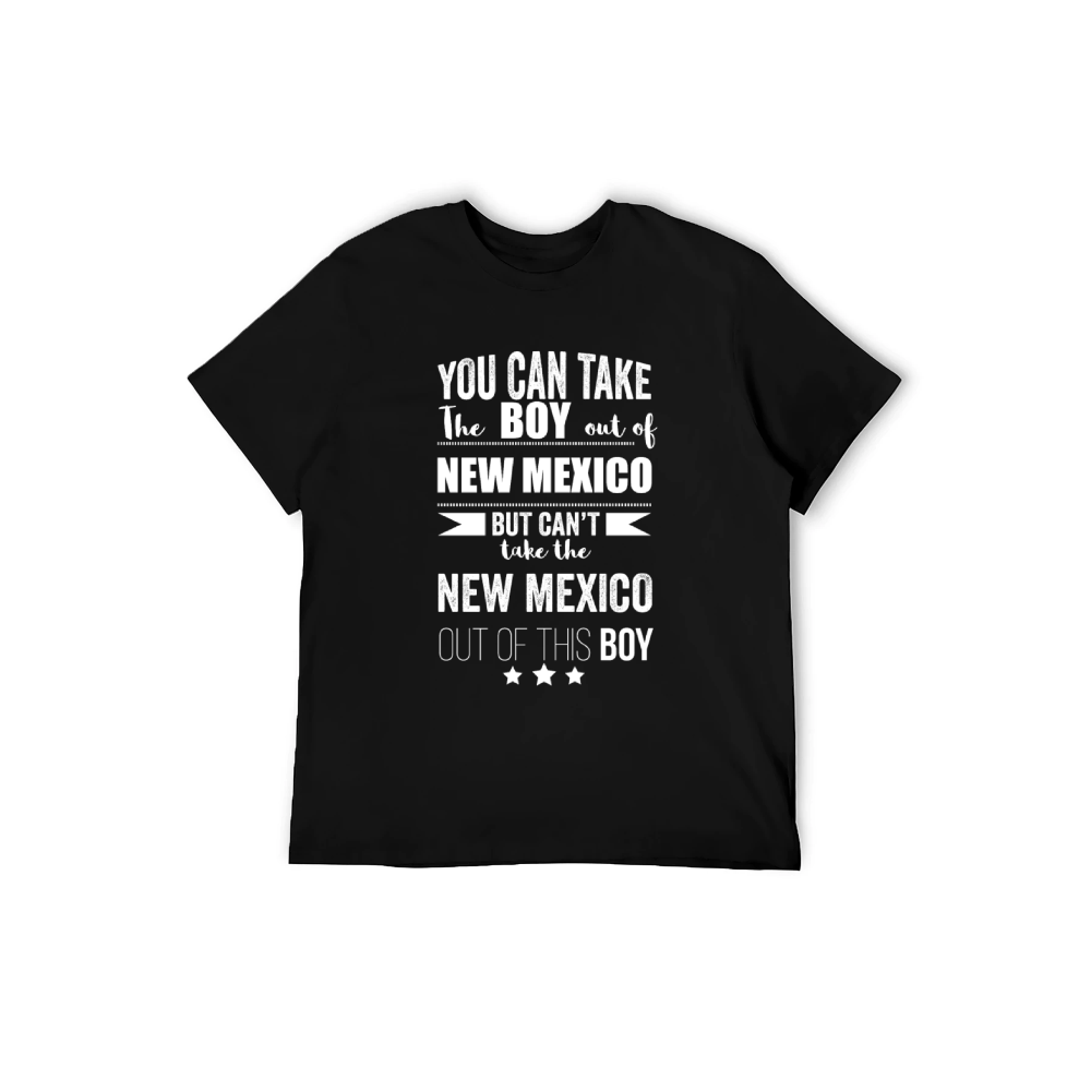 Camiseta con la Frase "No Puedes Sacar a Nuevo México de Mí" - 100% Algodón, Estilo Vintage
