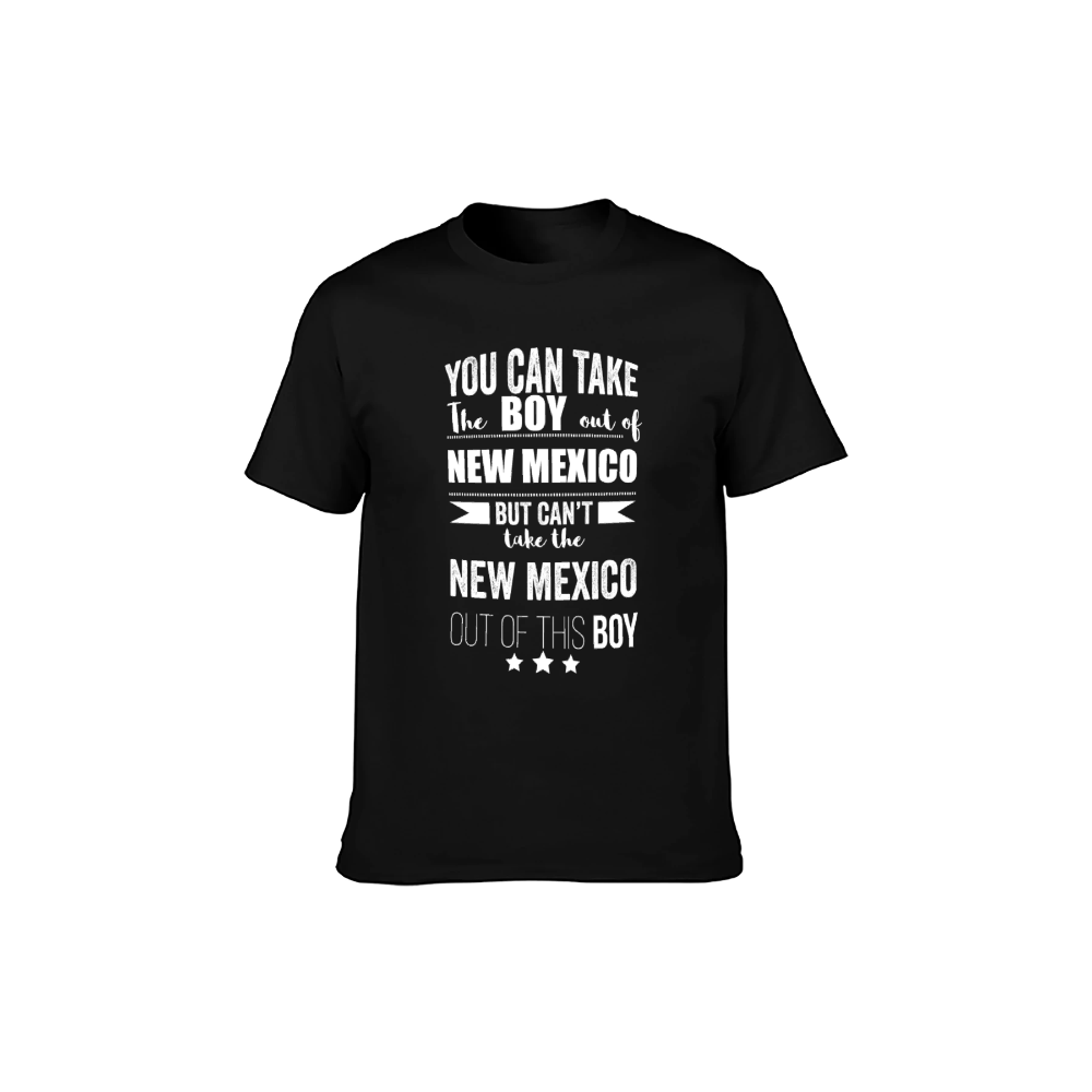 Camiseta con la Frase "No Puedes Sacar a Nuevo México de Mí" - 100% Algodón, Estilo Vintage