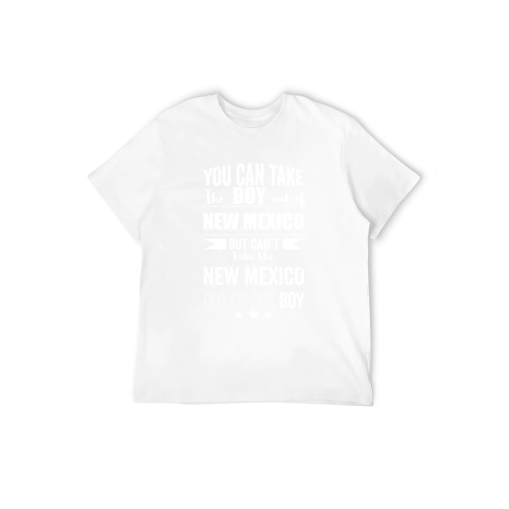 Camiseta con la Frase "No Puedes Sacar a Nuevo México de Mí" - 100% Algodón, Estilo Vintage