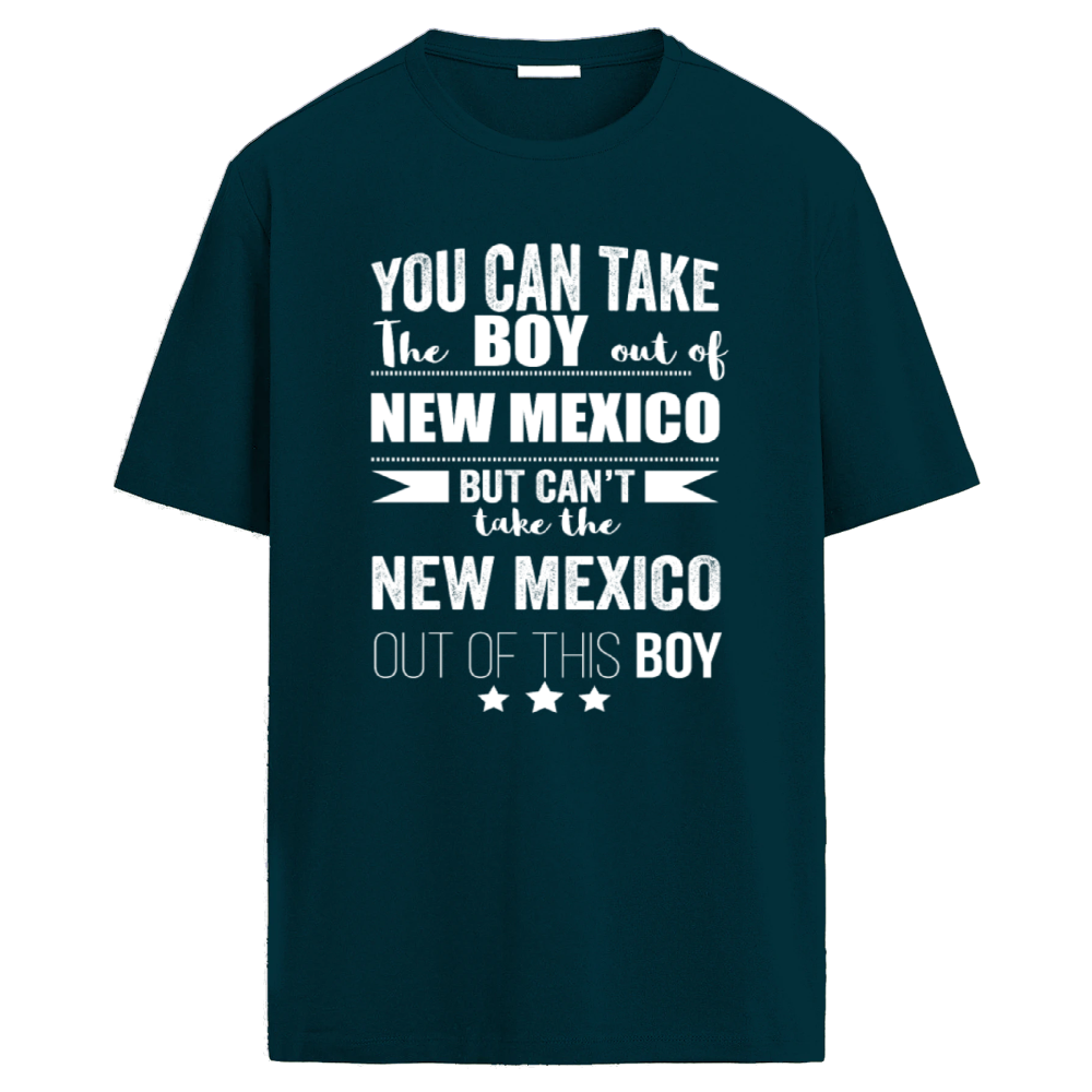 Camiseta con la Frase "No Puedes Sacar a Nuevo México de Mí" - 100% Algodón, Estilo Vintage