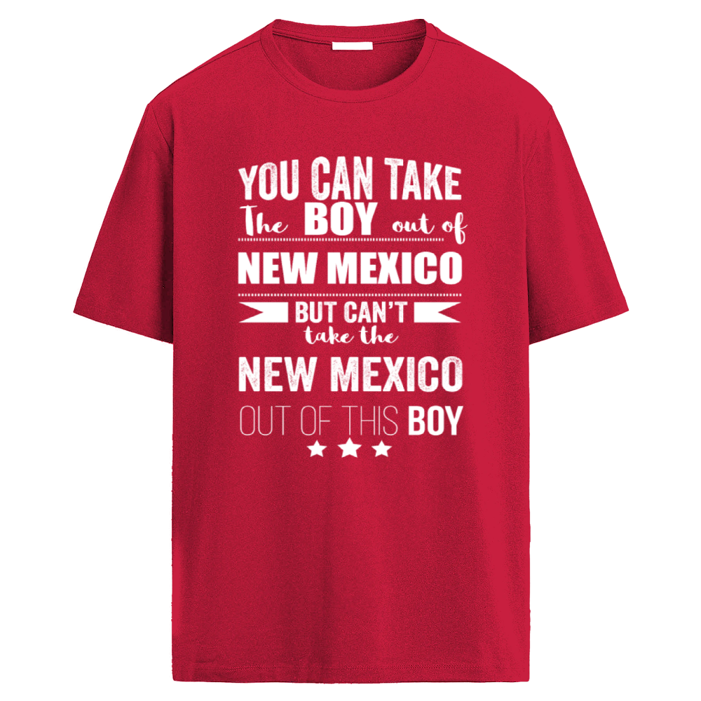 Camiseta con la Frase "No Puedes Sacar a Nuevo México de Mí" - 100% Algodón, Estilo Vintage