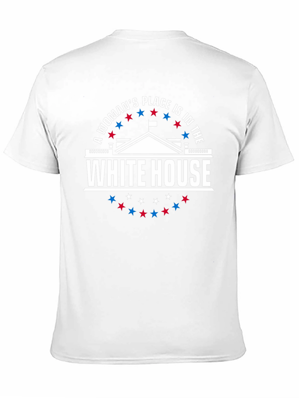 Camiseta con mensaje feminista White House