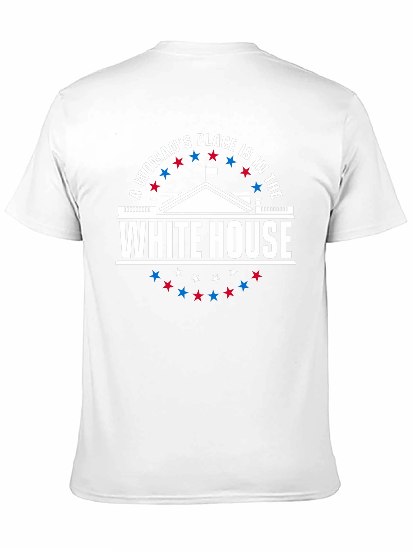 Camiseta con mensaje feminista White House