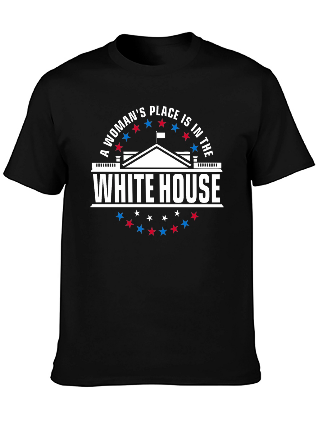 Camiseta con mensaje feminista White House