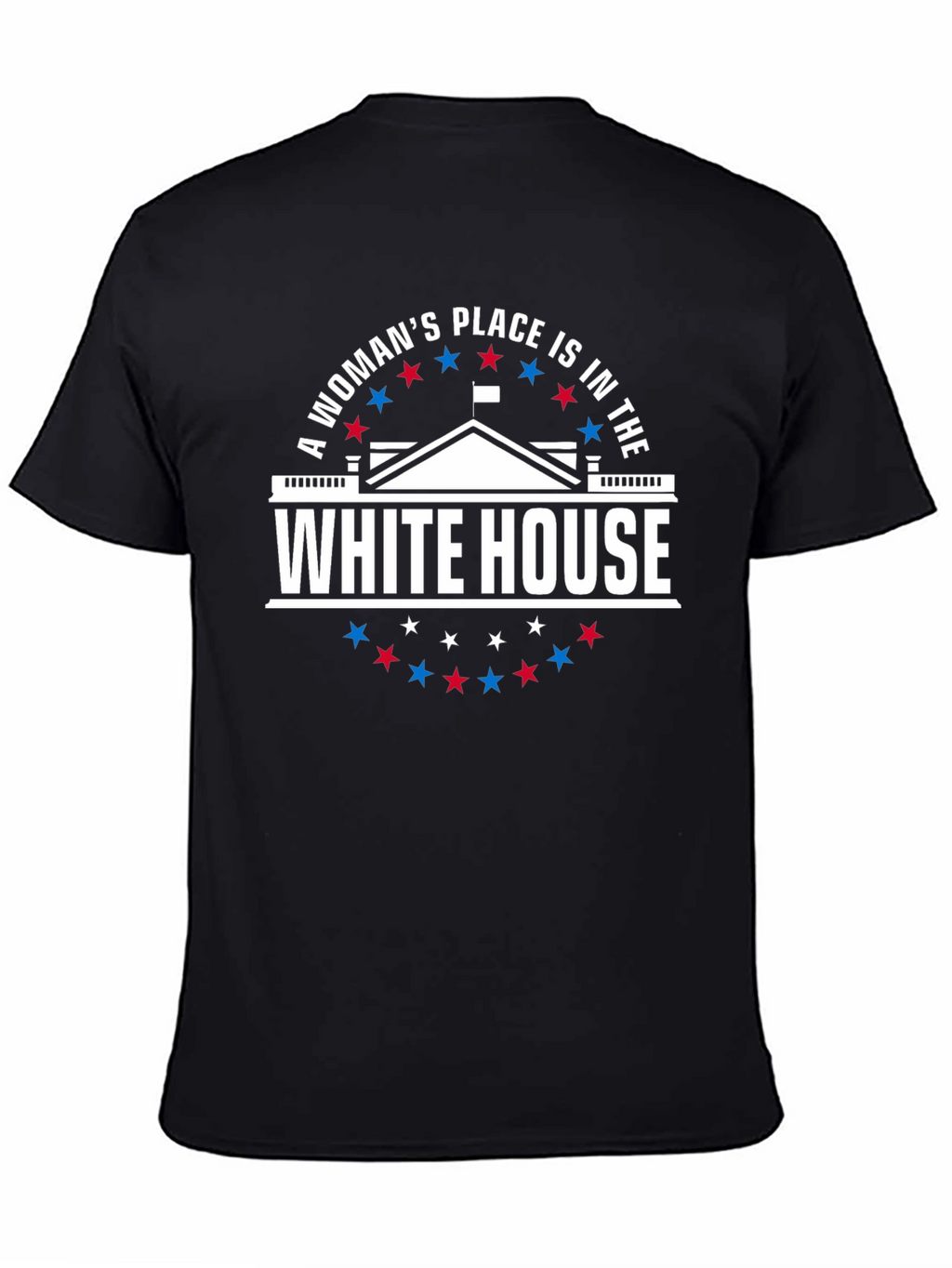Camiseta con mensaje feminista White House