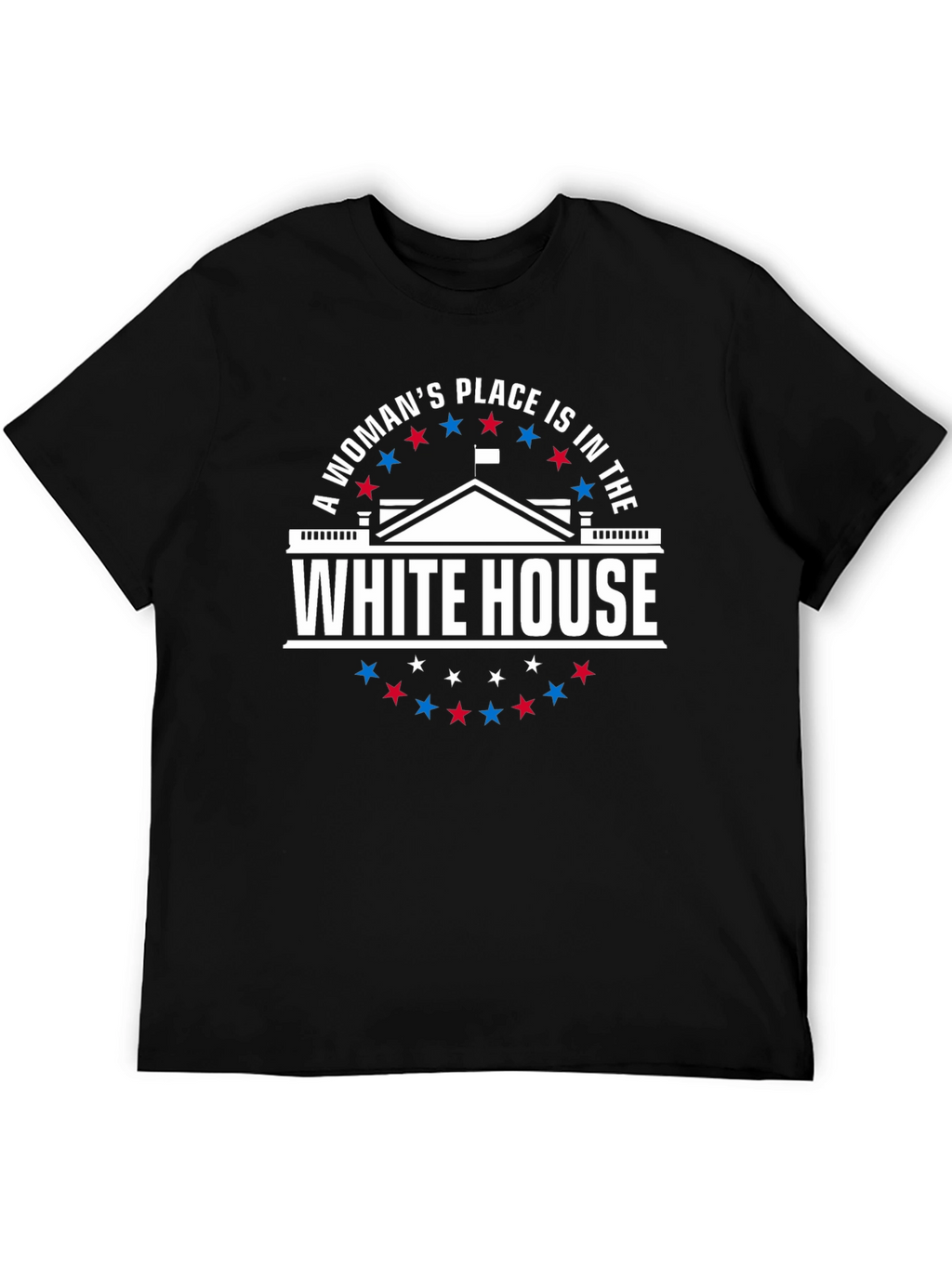 Camiseta con mensaje feminista White House