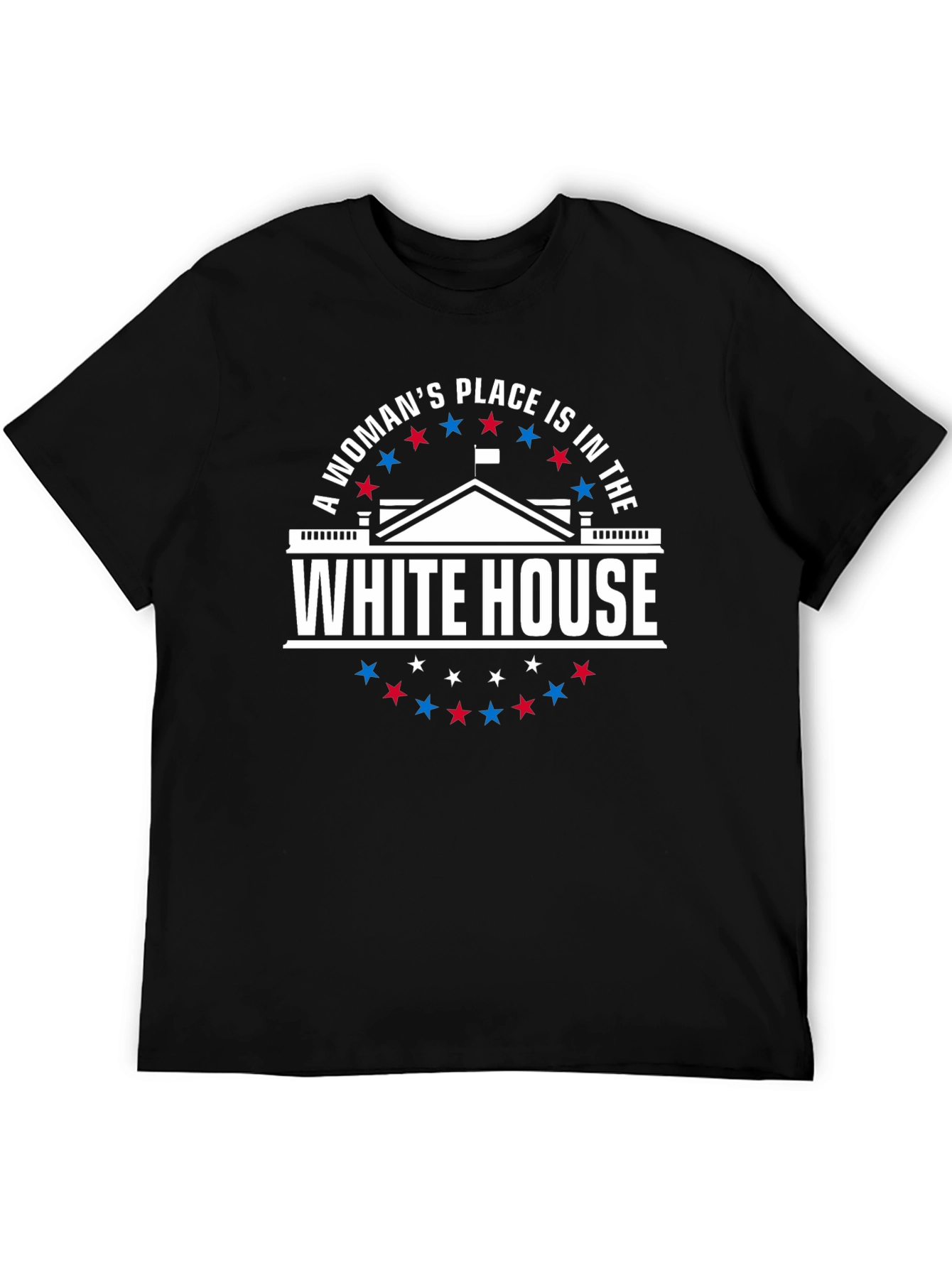 Camiseta con mensaje feminista White House