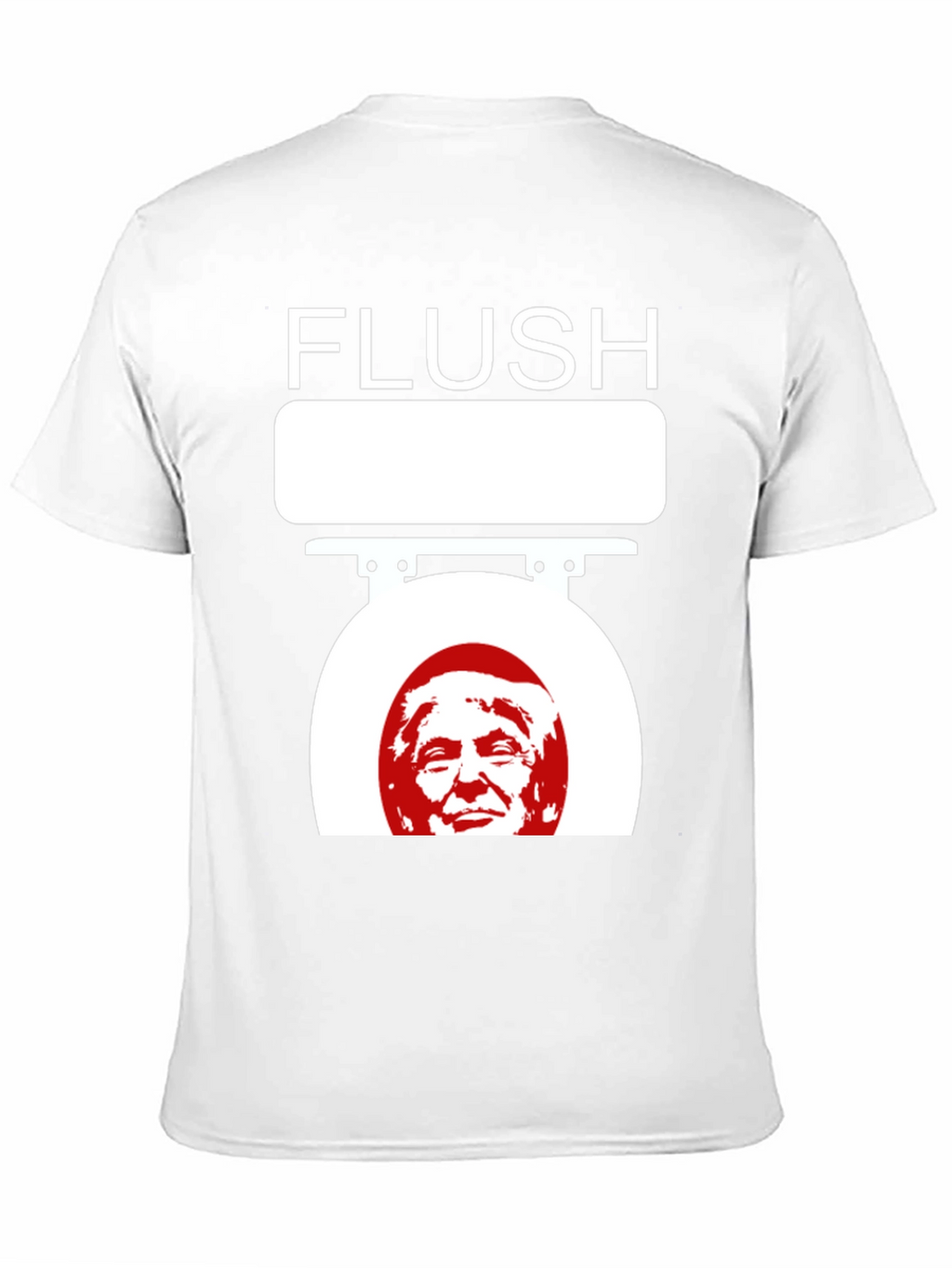 Camiseta Flush Trump Negra para Adulto