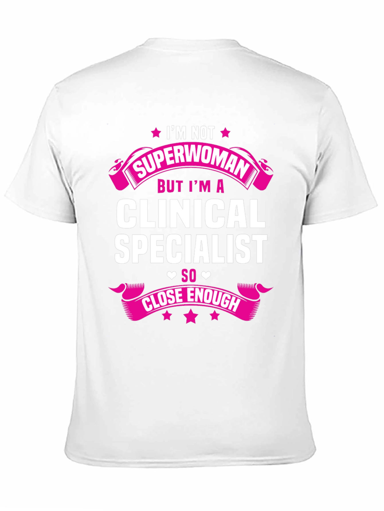 Camiseta Especialista Clínica - Casi Superwoman