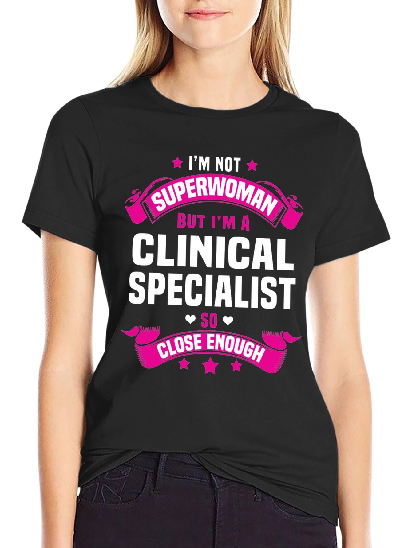 Camiseta Especialista Clínica - Casi Superwoman