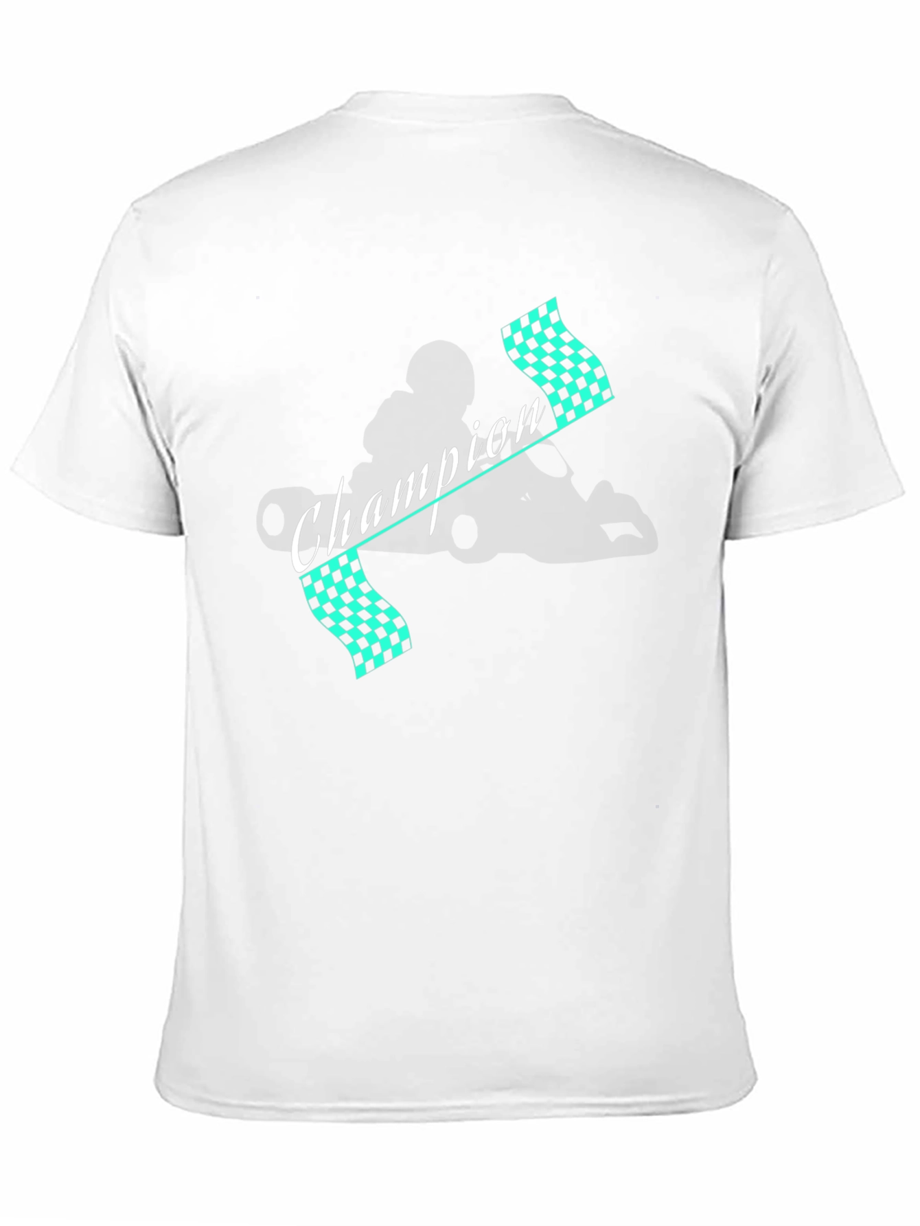 Camiseta Champion Racing Negra Algodón Hombre