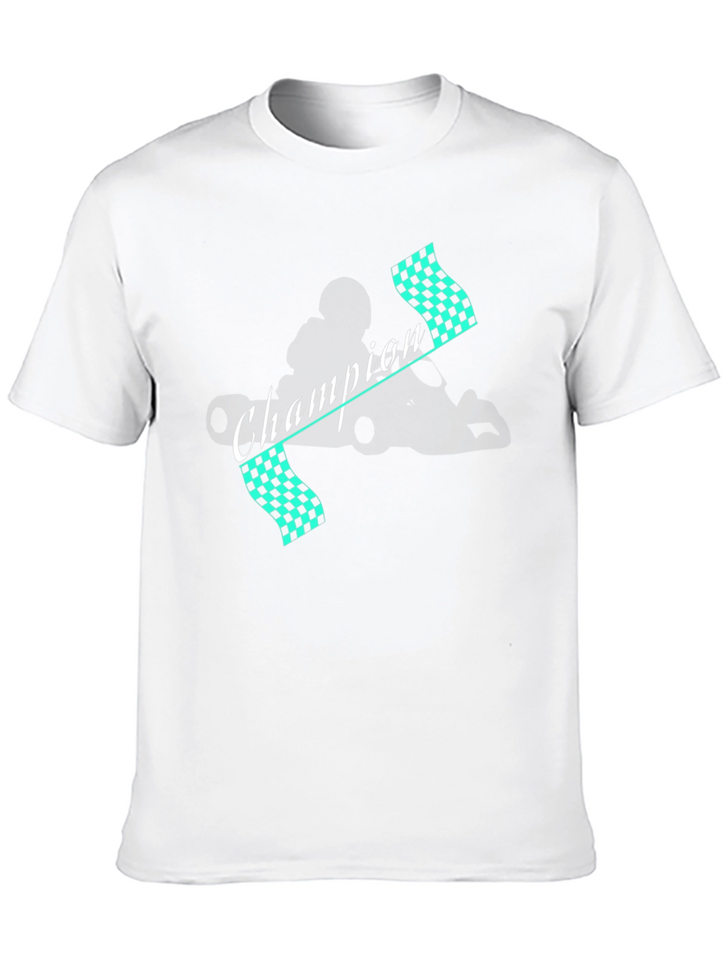 Camiseta Champion Racing Negra Algodón Hombre