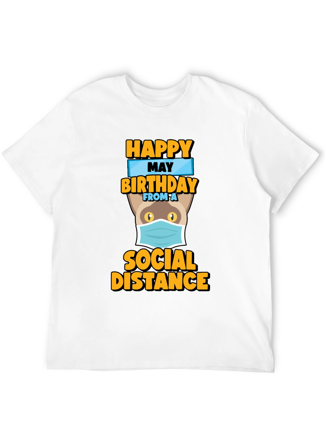 Camiseta Feliz Cumpleaños desde la Distancia Social