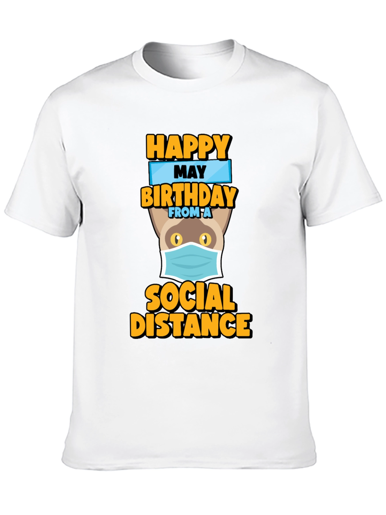 Camiseta Feliz Cumpleaños desde la Distancia Social