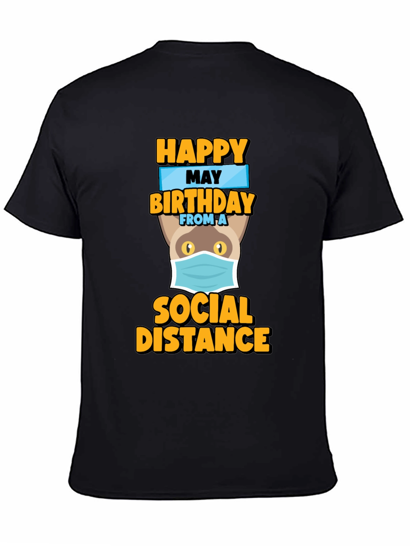 Camiseta Feliz Cumpleaños desde la Distancia Social