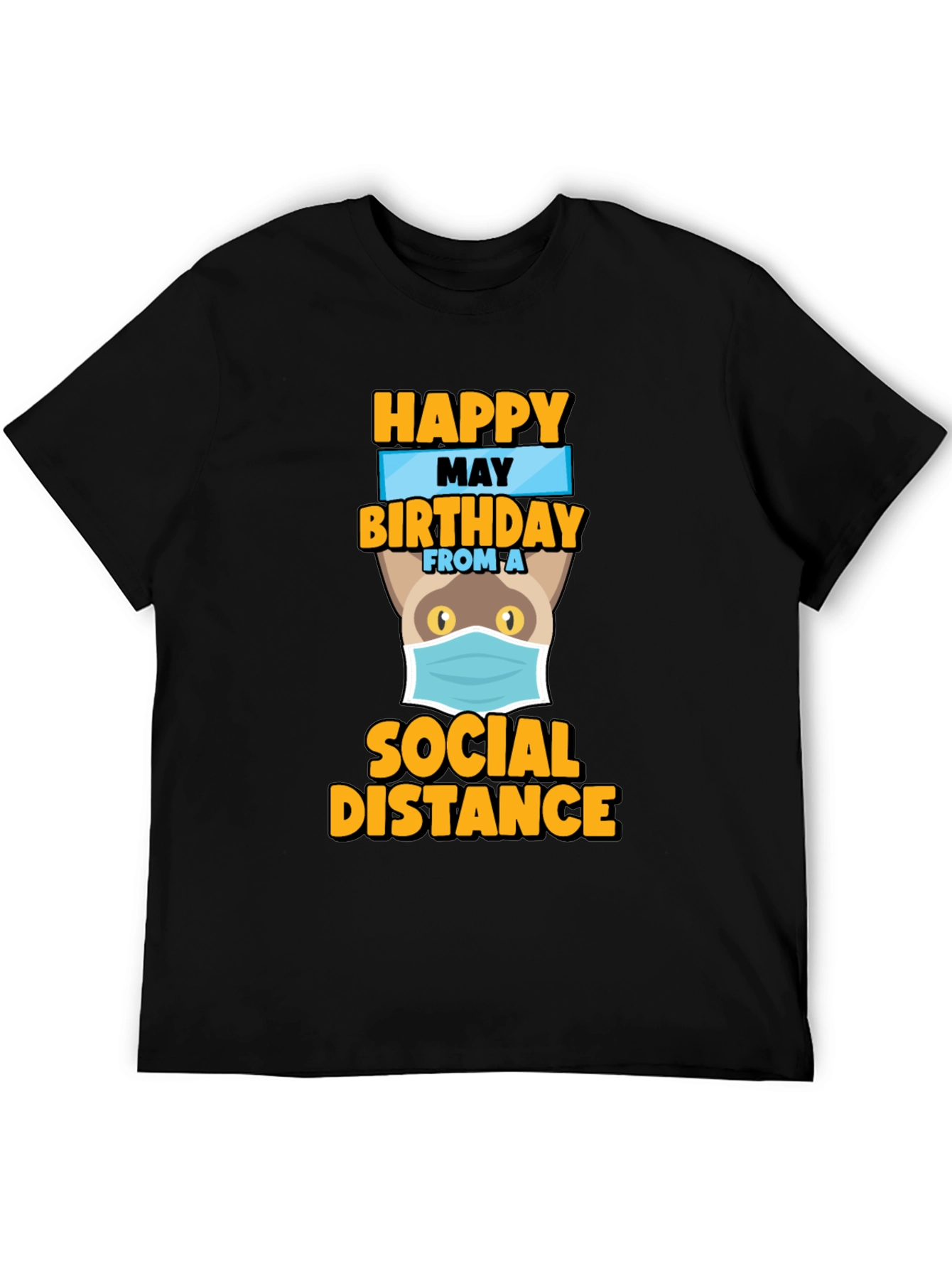 Camiseta Feliz Cumpleaños desde la Distancia Social