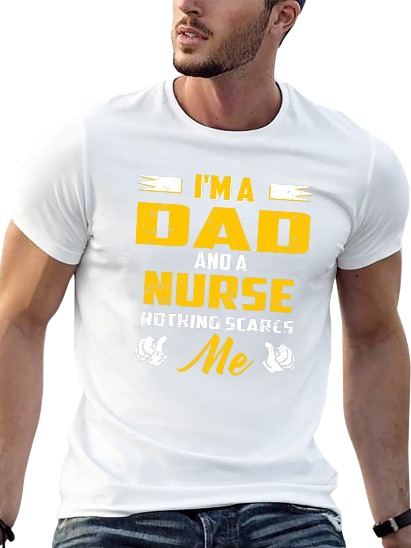 Camiseta Divertida Día del Padre: Papá y Enfermero