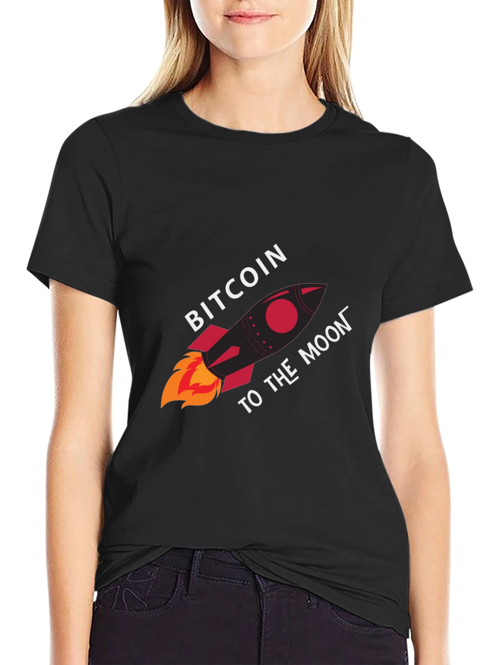 Camiseta Bitcoin: ¡A la Luna!
