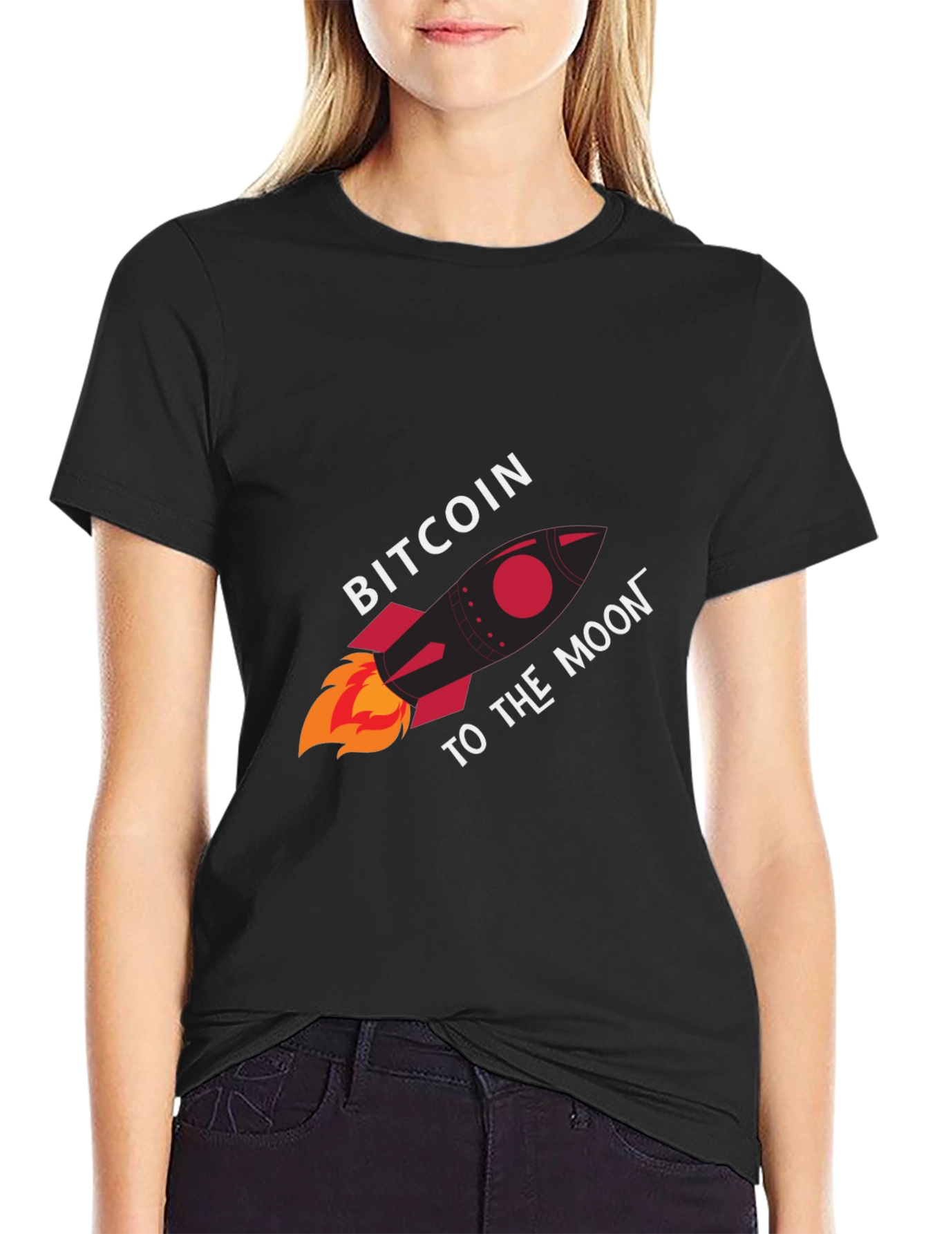 Camiseta Bitcoin: ¡A la Luna!