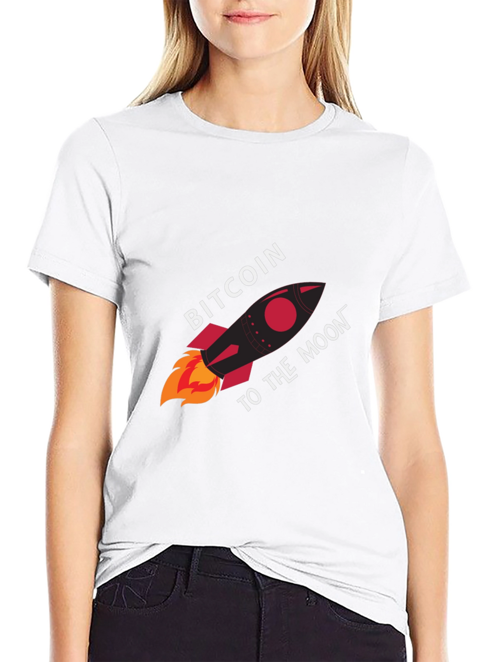 Camiseta Bitcoin: ¡A la Luna!