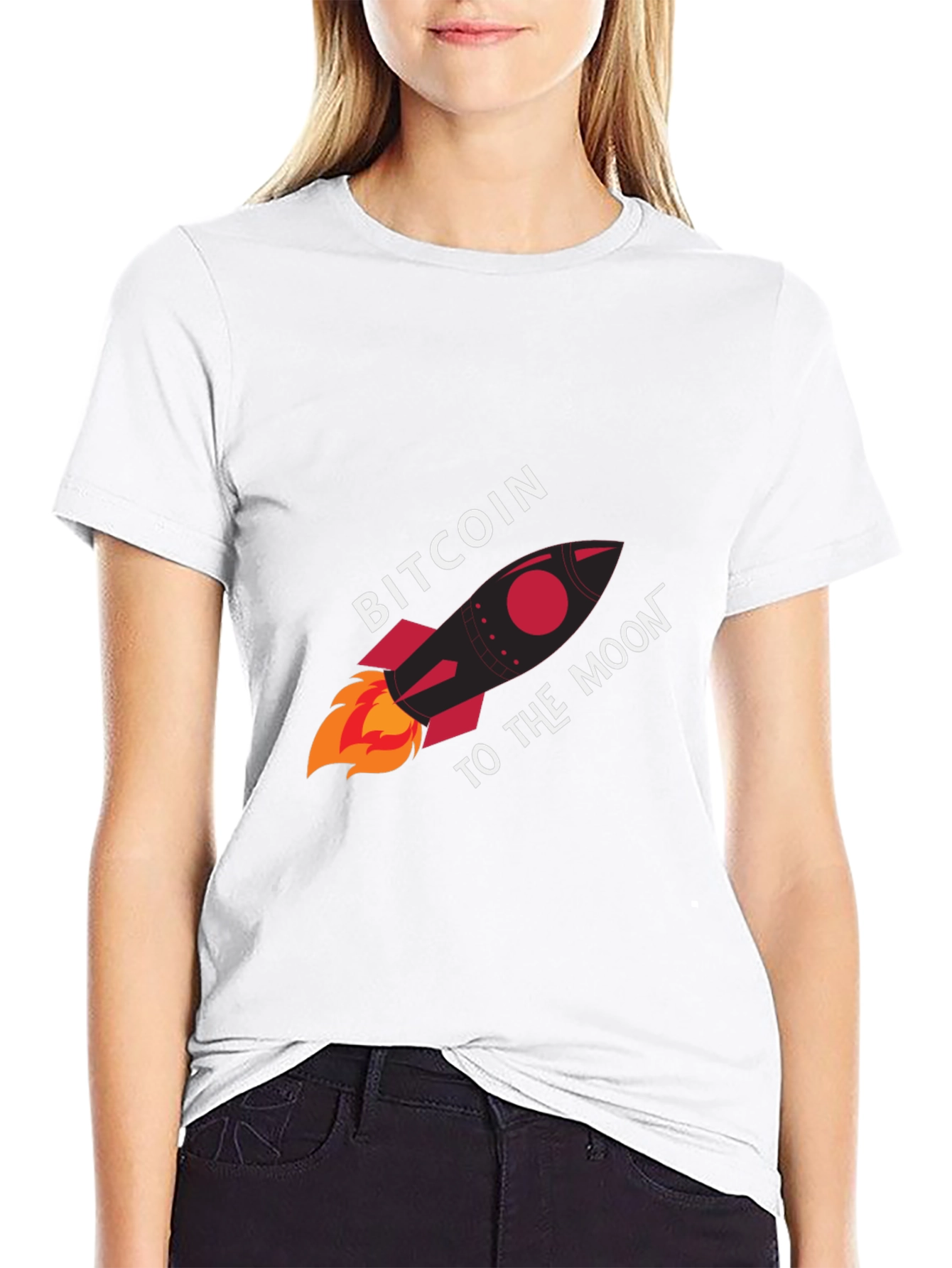 Camiseta Bitcoin: ¡A la Luna!