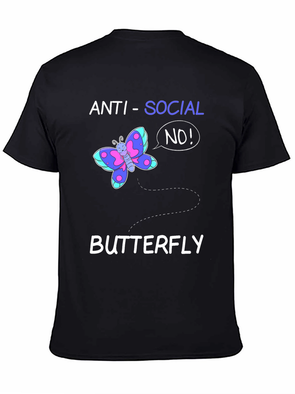 Camiseta Anti-Social Butterfly