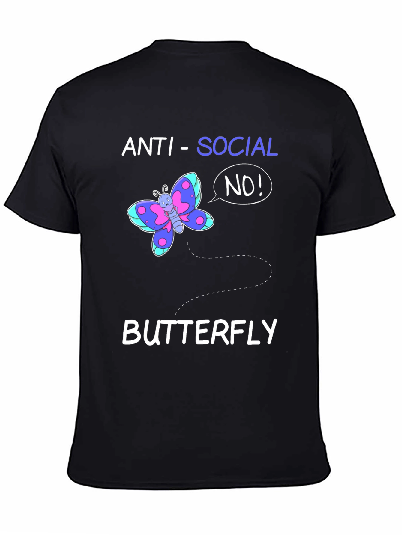Camiseta Anti-Social Butterfly