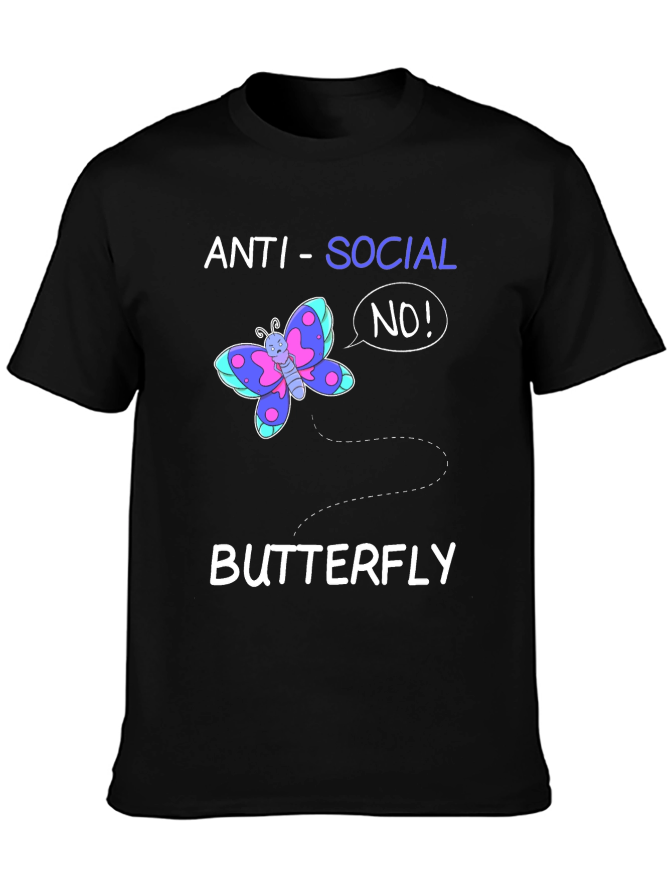 Camiseta Anti-Social Butterfly