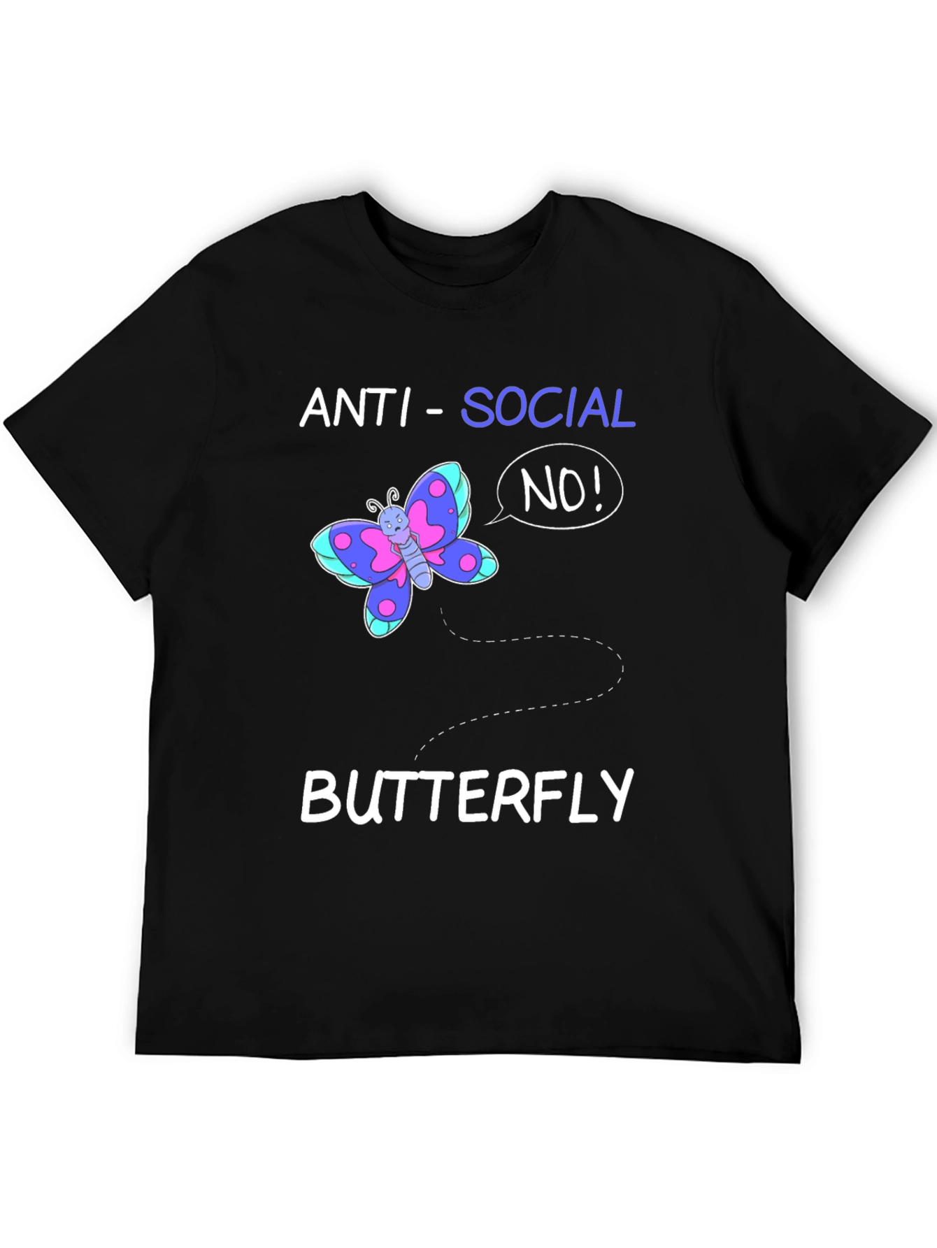 Camiseta Anti-Social Butterfly