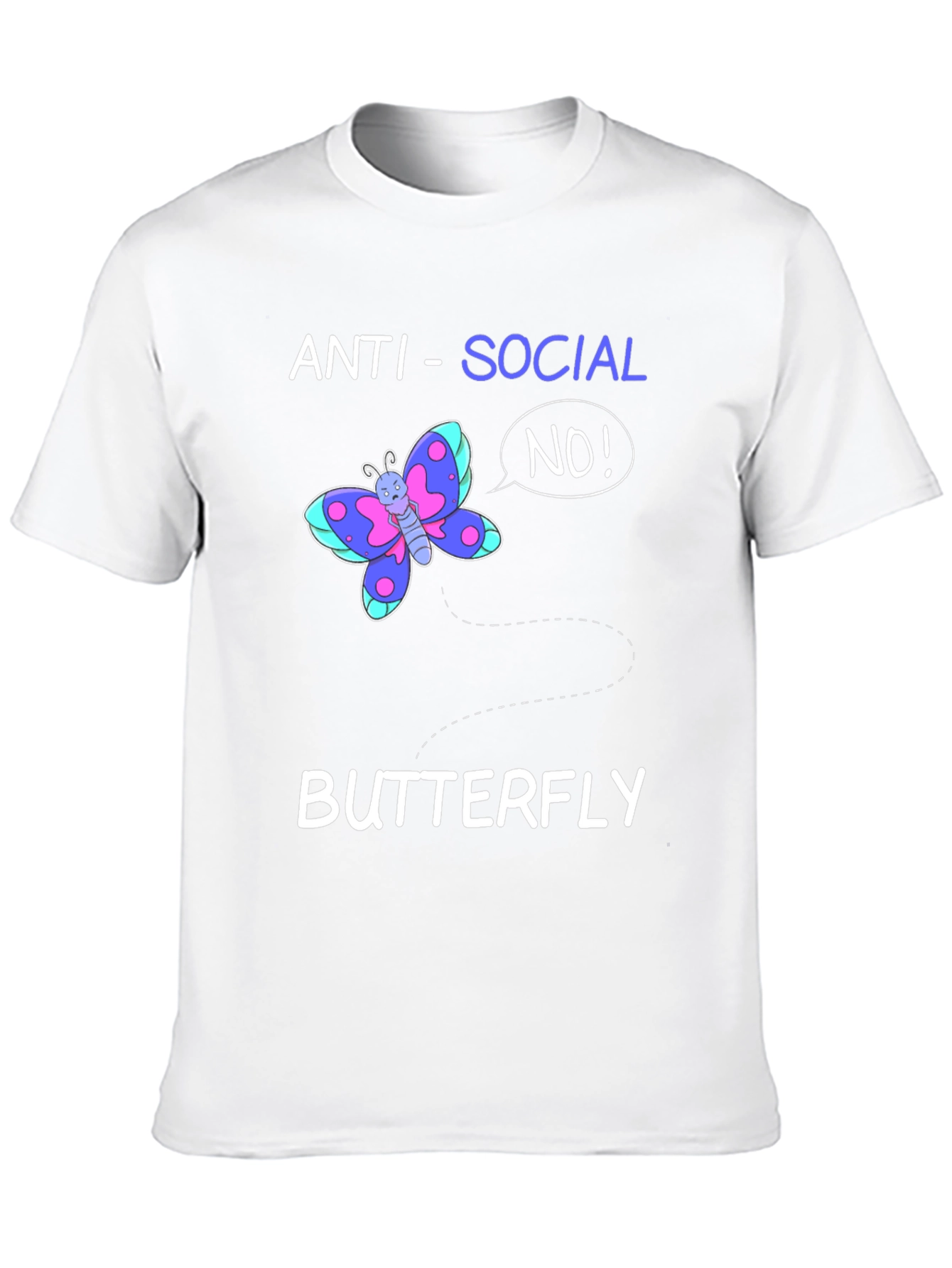 Camiseta Anti-Social Butterfly