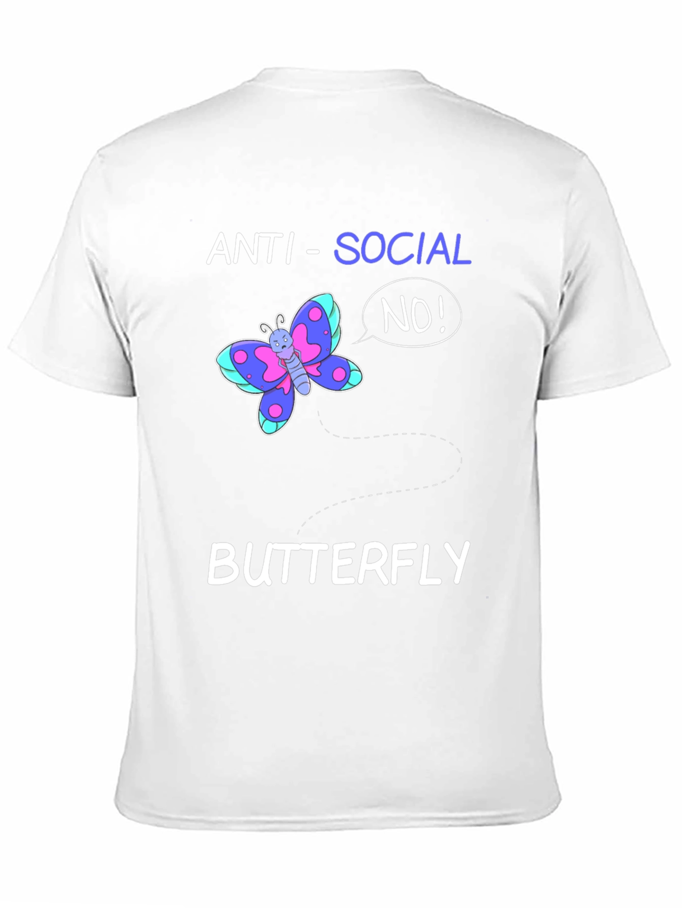 Camiseta Anti-Social Butterfly