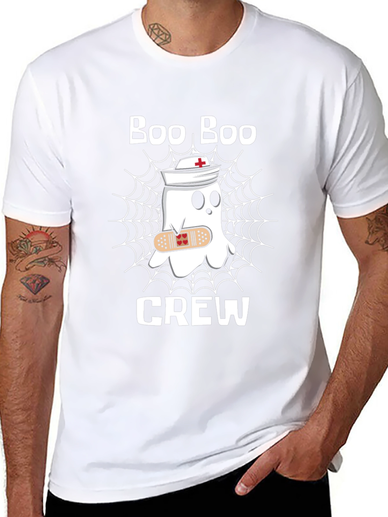 Camiseta Boo Boo Crew Halloween