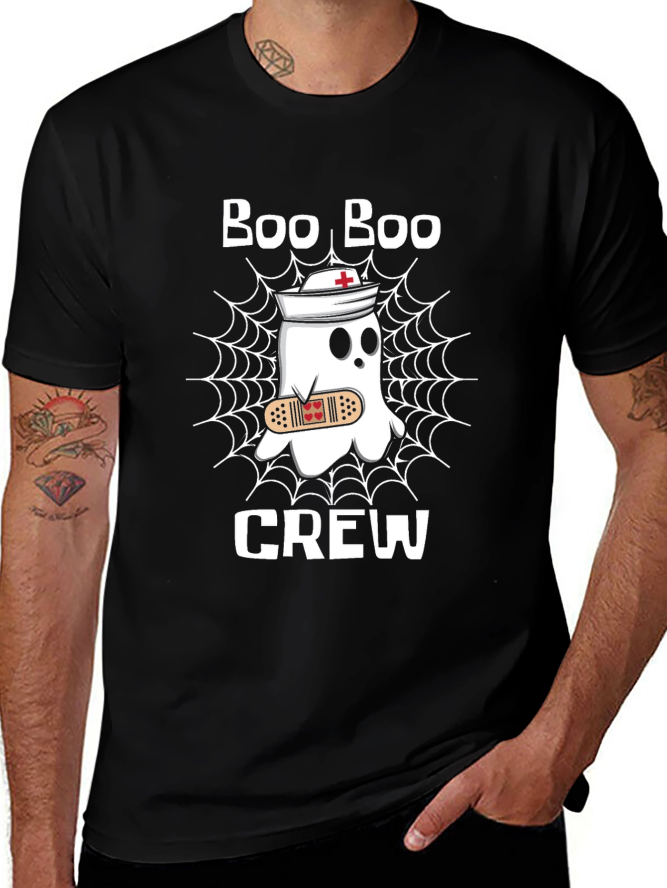 Camiseta Boo Boo Crew Halloween