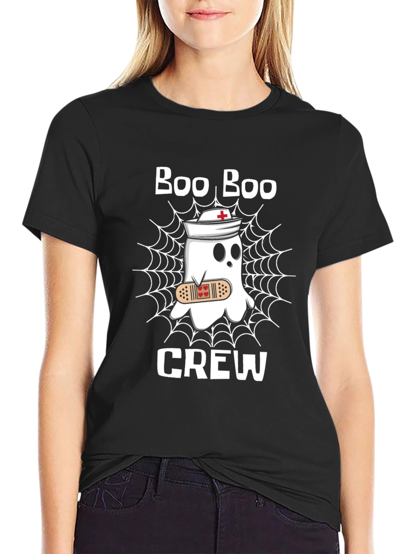 Camiseta Boo Boo Crew Halloween