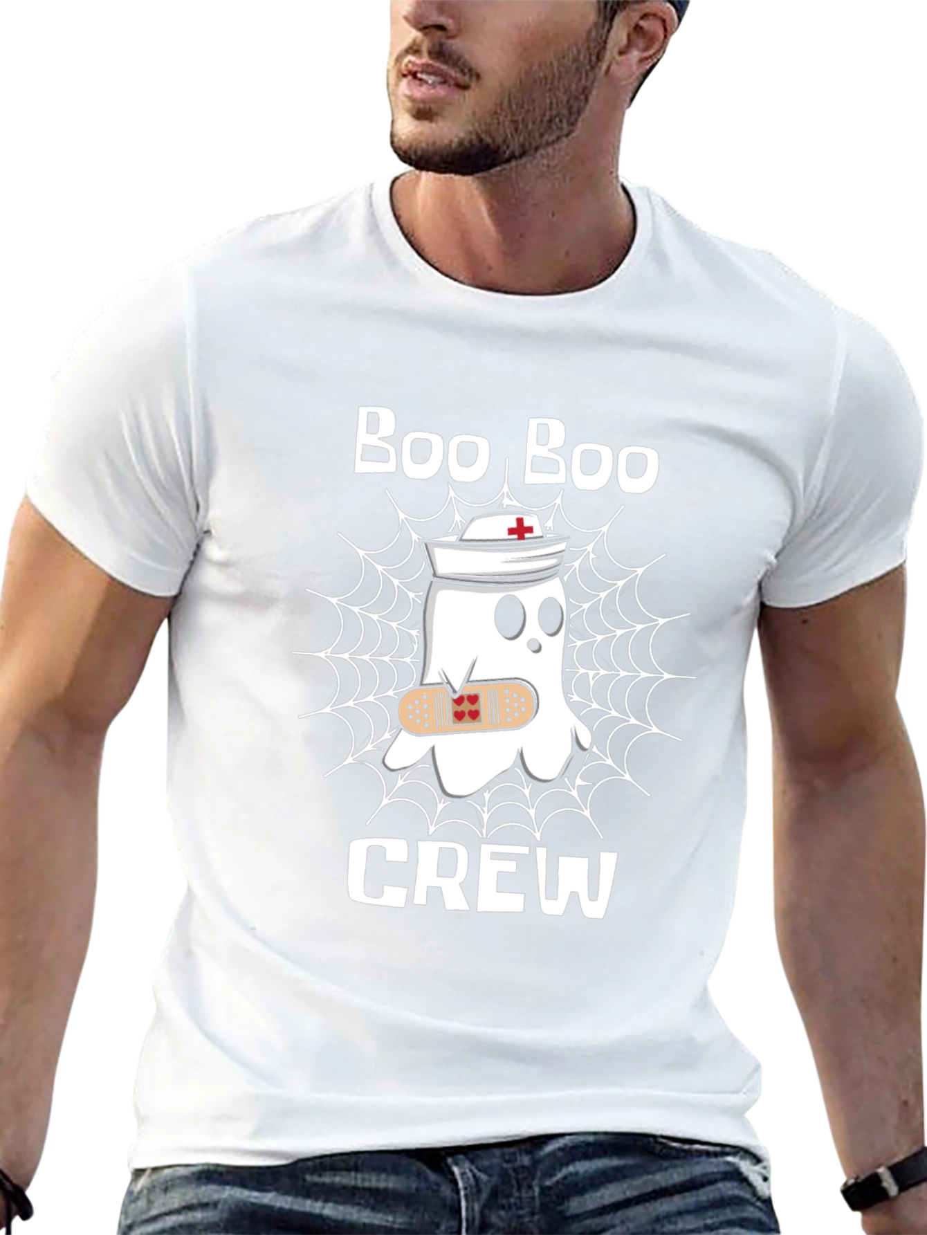 Camiseta Boo Boo Crew Halloween