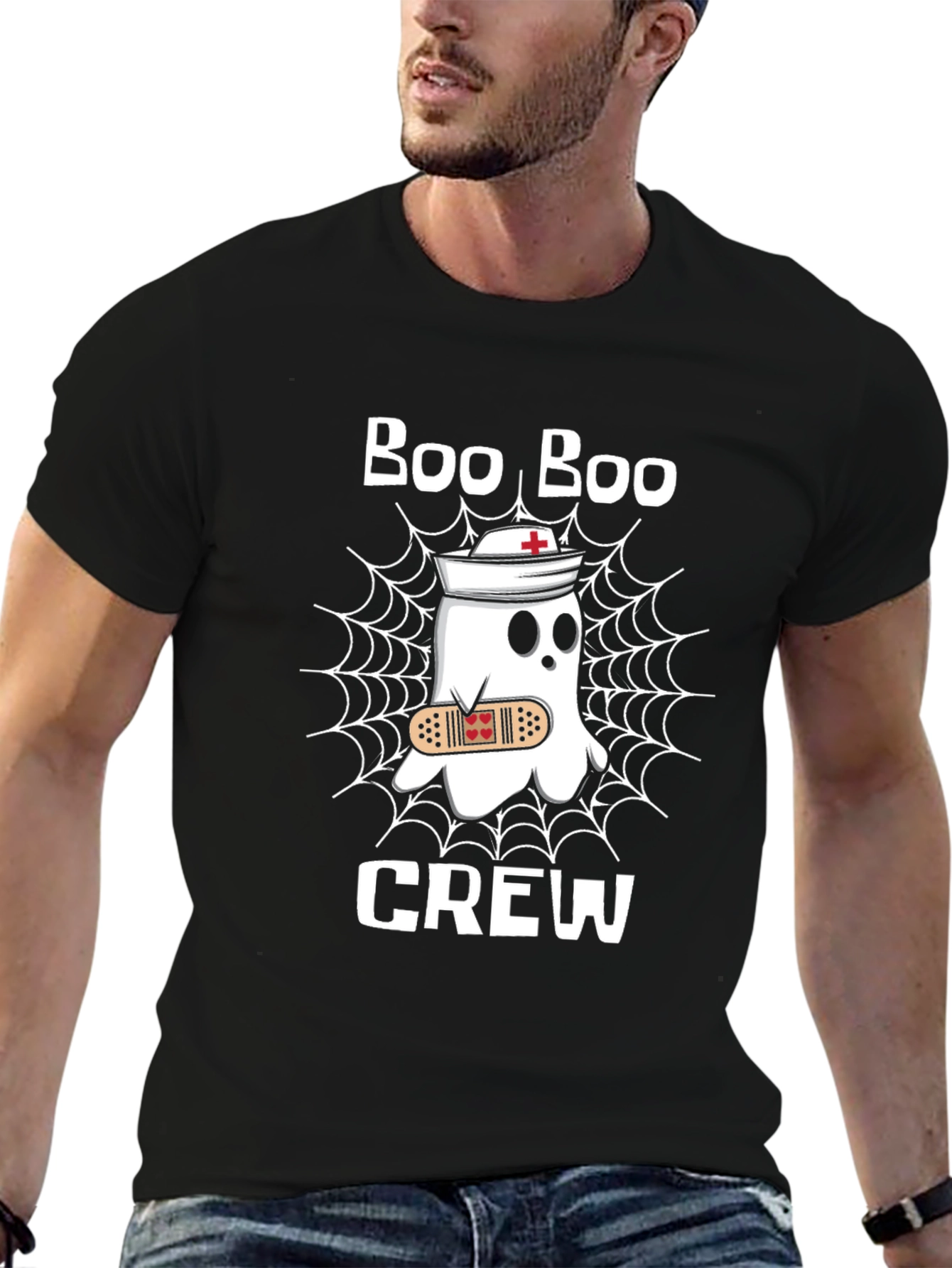 Camiseta Boo Boo Crew Halloween