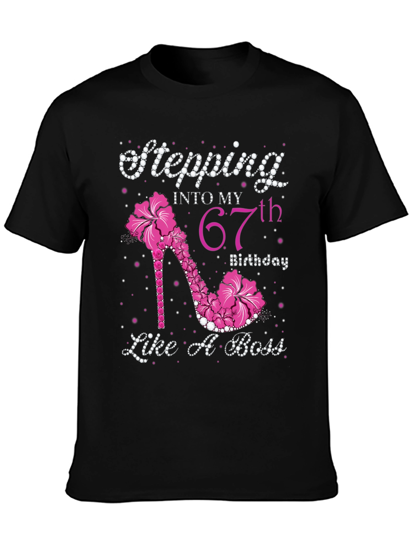 Camiseta 67 Cumpleaños Mujer - Estilo y Actitud