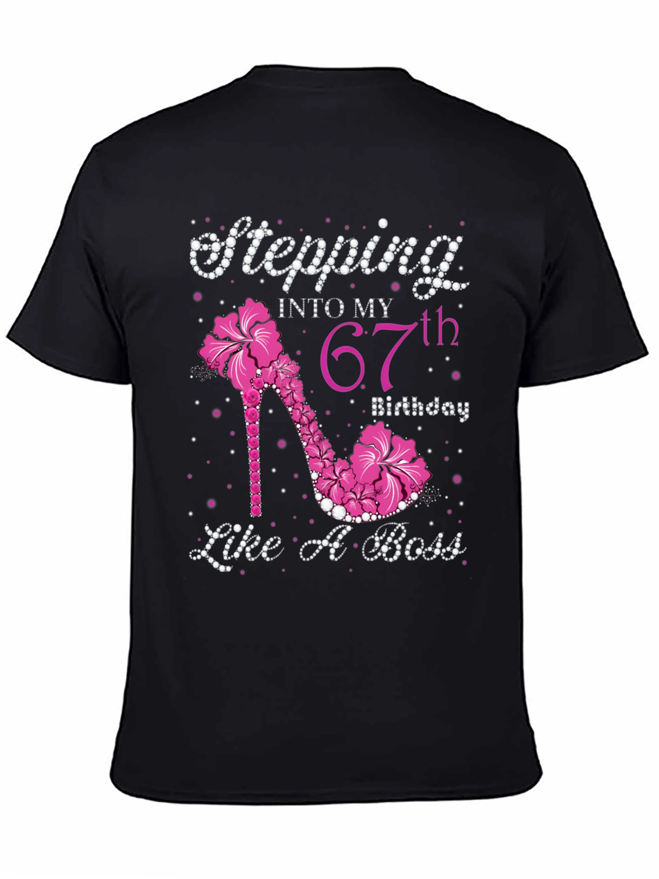 Camiseta 67 Cumpleaños Mujer - Estilo y Actitud