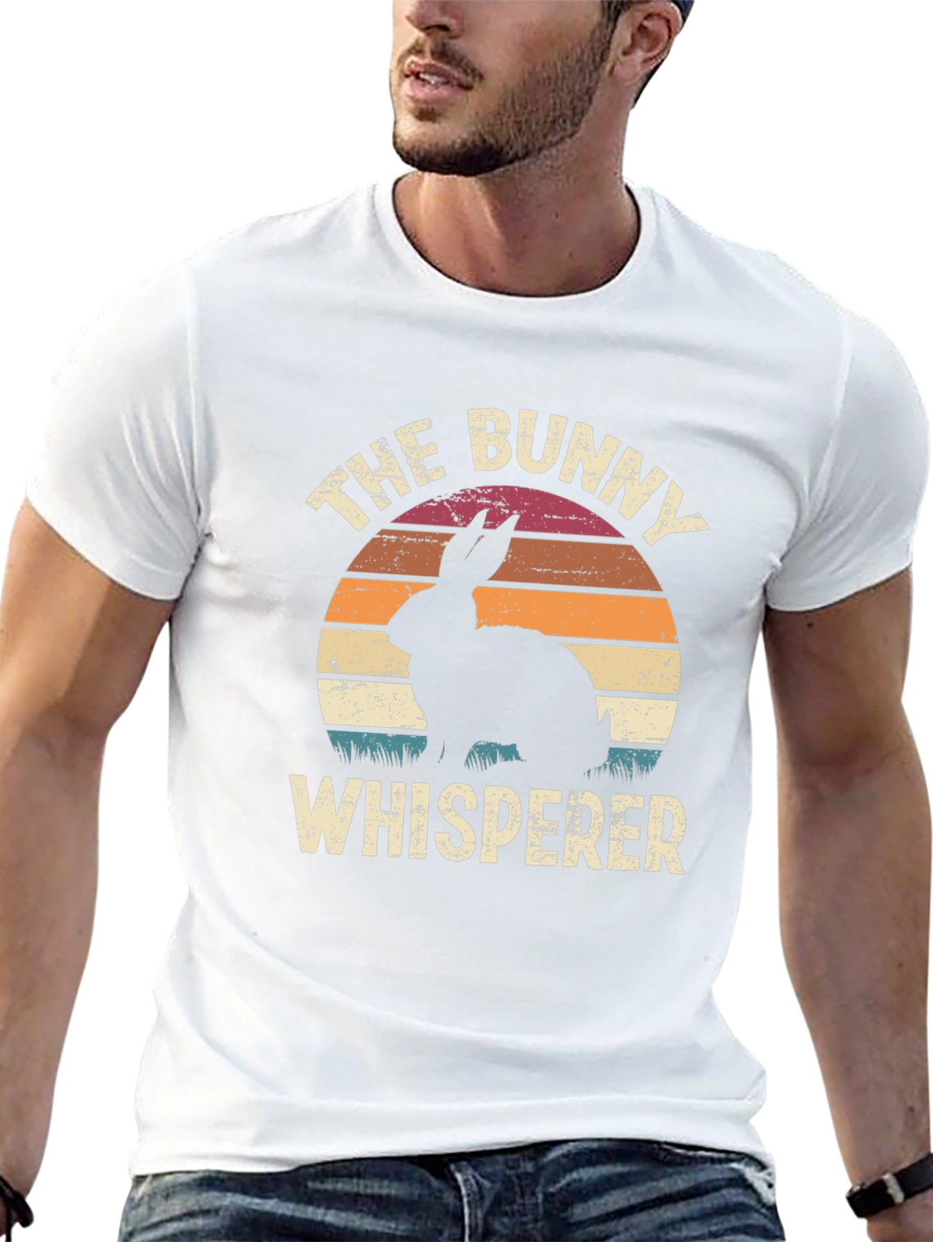 Camiseta El Susurrador de Conejos Diseño Vintage